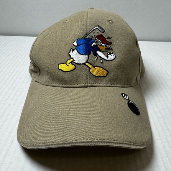 Disney Golf Donald Duck Hat Cap Strap Back - Picture 1 of 7
